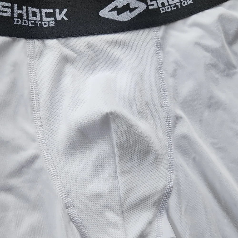 Men's Shock Doctor Core Compression Short with Cup Pocket Boxer Brief